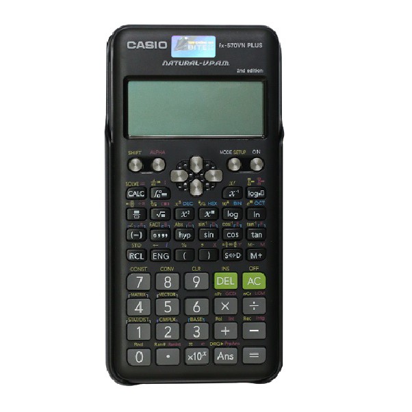 Máy tính Casio FX-570VN Plus New - Chính hãng Bitex - Bảo hành 7 năm.