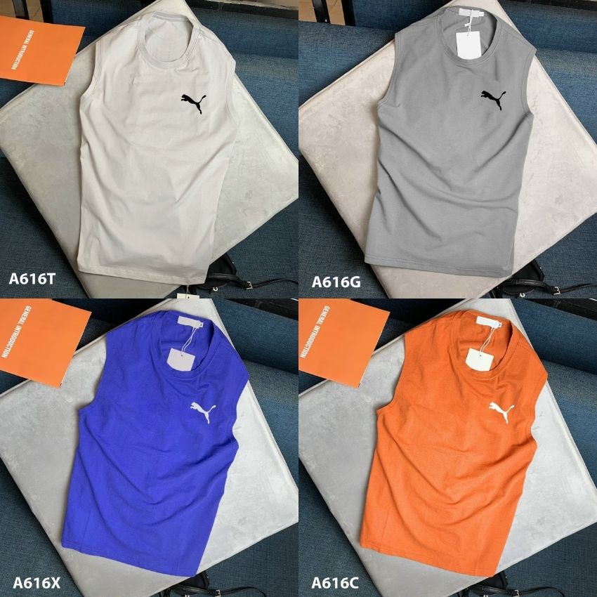 Áo thun ba lỗ nam tanktop chuẩn gym mặc nhà dạo phố chất thể thao nhiều màu thoáng mát