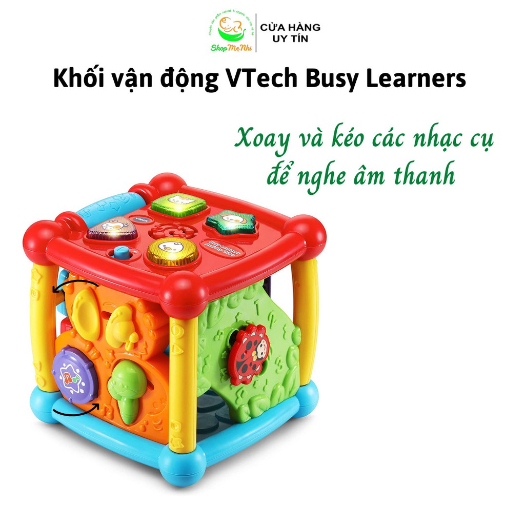 Khối vận động VTech Busy Learners Activity Cube.