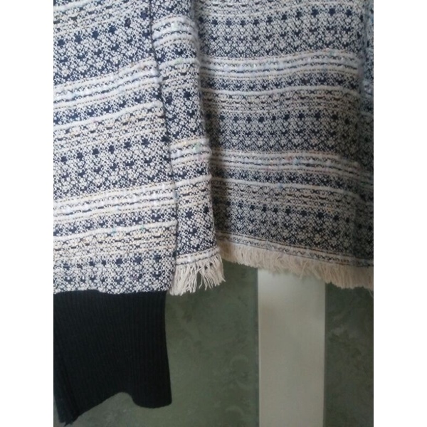 Áo len hàn tuyển  size m phối màu đen xám xanh trắng nâu như hình ảnh tự chụp