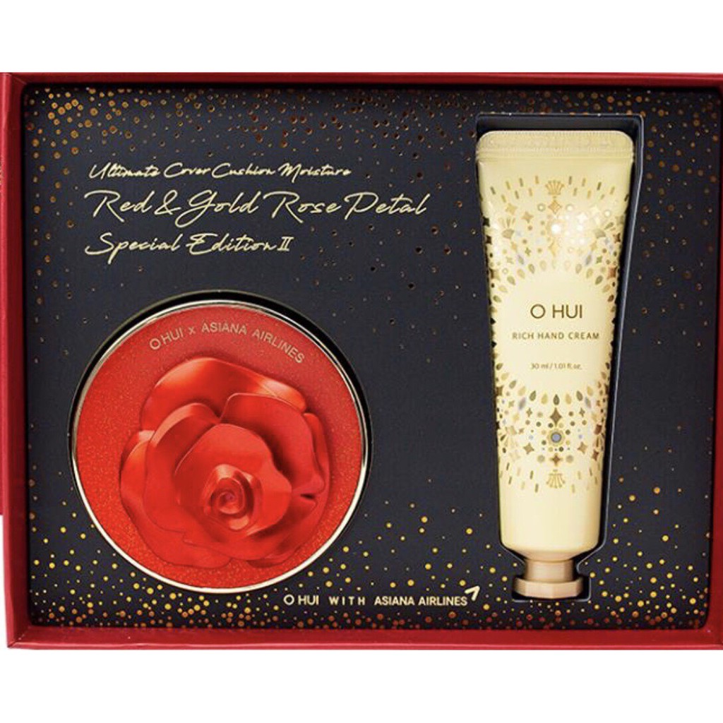 Káº¿t quáº£ hÃ¬nh áº£nh cho Bá» Pháº¥n NÆ°á»c OHUI Ultimate Cover Cushion Special set 2pcs