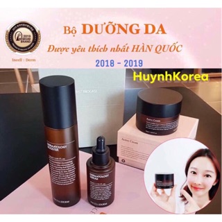 Incellderm - Bộ 3 dưỡng da căng bóng Incell Derm Hàn Quốc