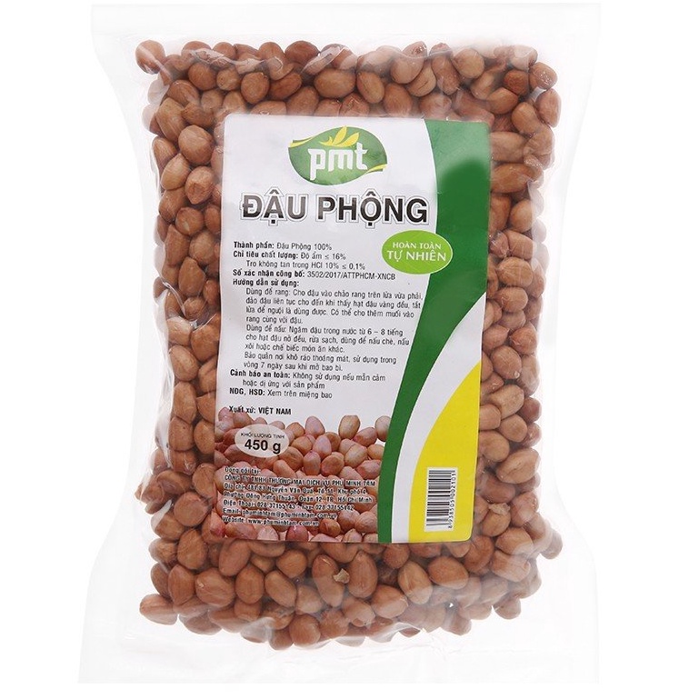 Đậu phộng Phú Minh Tâm 450g date: 09/2022