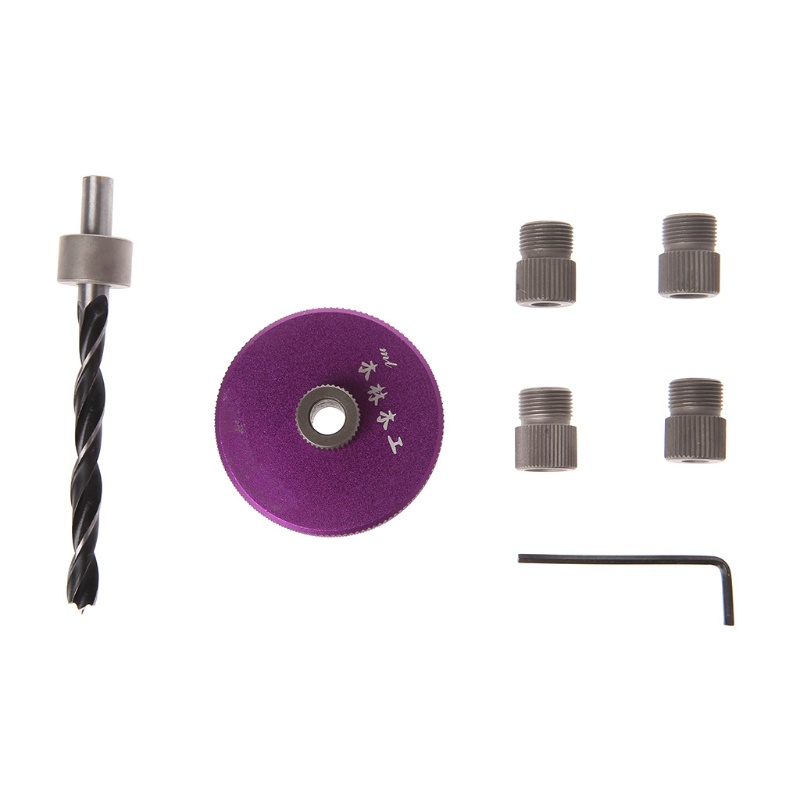 Bộ Dụng Cụ Định Vị Vị Trí Khoan Lỗ Đứng Chuyên Dụng Làm Mộc Mới