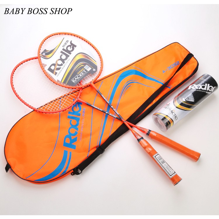 [ TẶNG CẦU LÔNG ] Bộ 2 vợt cầu lông Roadler khung hợp kim siêu bền