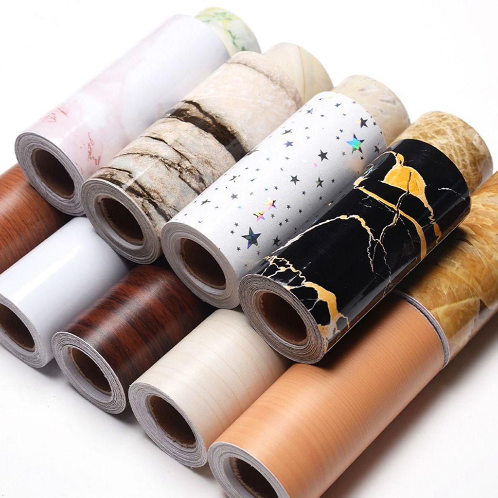 Giấy Dán Tường Tự Dính Chống Thấm Nước Họa Tiết Vân Đá Cẩm Thạch