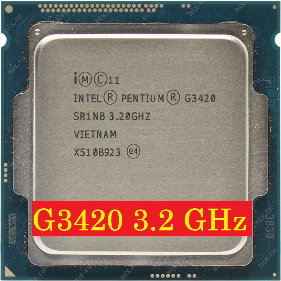 CPU Intel Pentium G3420 (3.20GHz, 3M, 2 Cores 2 Threads) - Đã Qua Sử Dụng, Không Kèm Fan | WebRaoVat - webraovat.net.vn