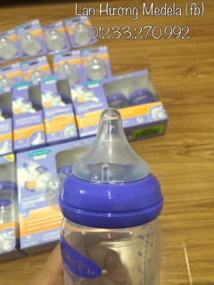 Bình sữa Lansinoh Momma 160ml núm ty siêu mềm