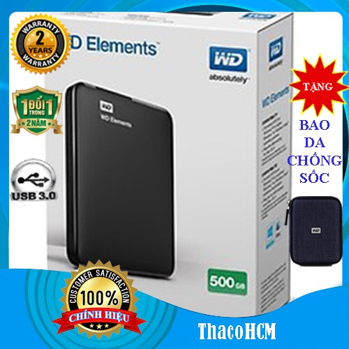 Ổ CỨNG DI ĐỘNG 500GB, 1TB, 2TB USB 3.0. HÀNG NHẬP KHẨU MỸ Bảo hành 24 tháng 1 đổi 1 + Tặng bao da chống sốc