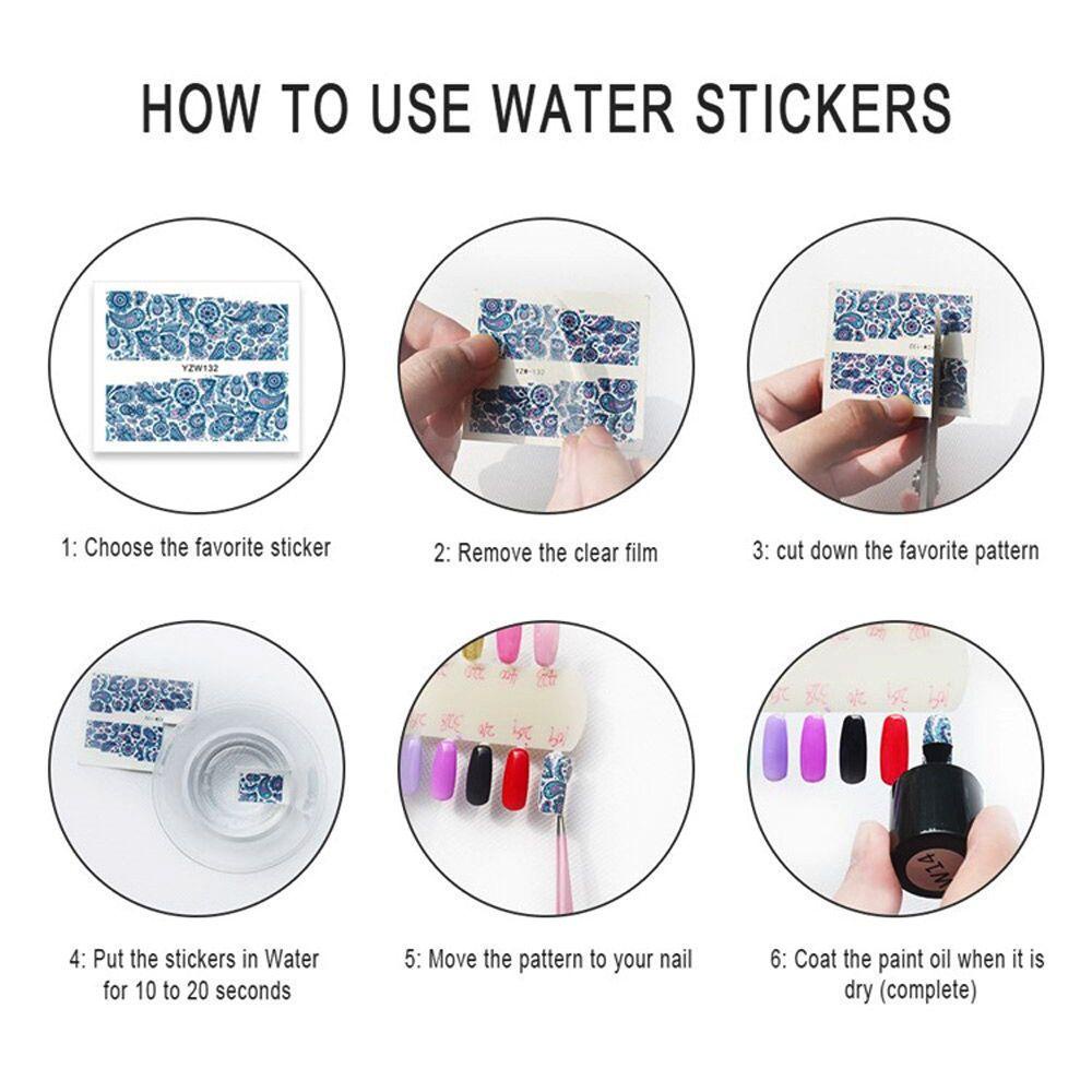 XIANTIN Sticker Dán Móng Họa Tiết Giáng Sinh 3D