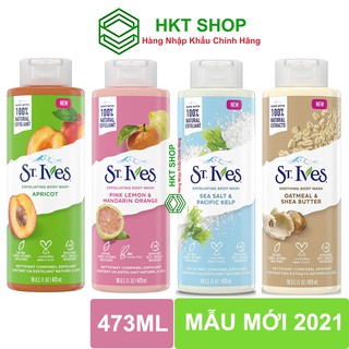 [USA] Sữa tắm tẩy tế bào chết St.Ives 473ml - HKT Shop
