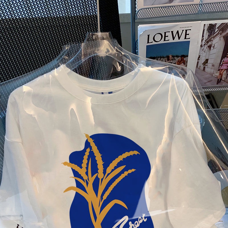 Áo Thun Dáng Rộng Thiết Kế Dễ Thương Dễ Phối Đồ