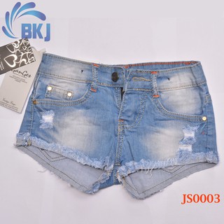 Quần Jean Ngắn Bé Gái 25-40Kg Quần Jean Trẻ Em Cao Cấp