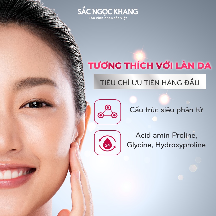 Collagen Sắc Ngọc Khang thế hệ mới nguyên chất 100% nguyên liệu nhập khẩu từ Nhật Bản [Hộp 60 viên]