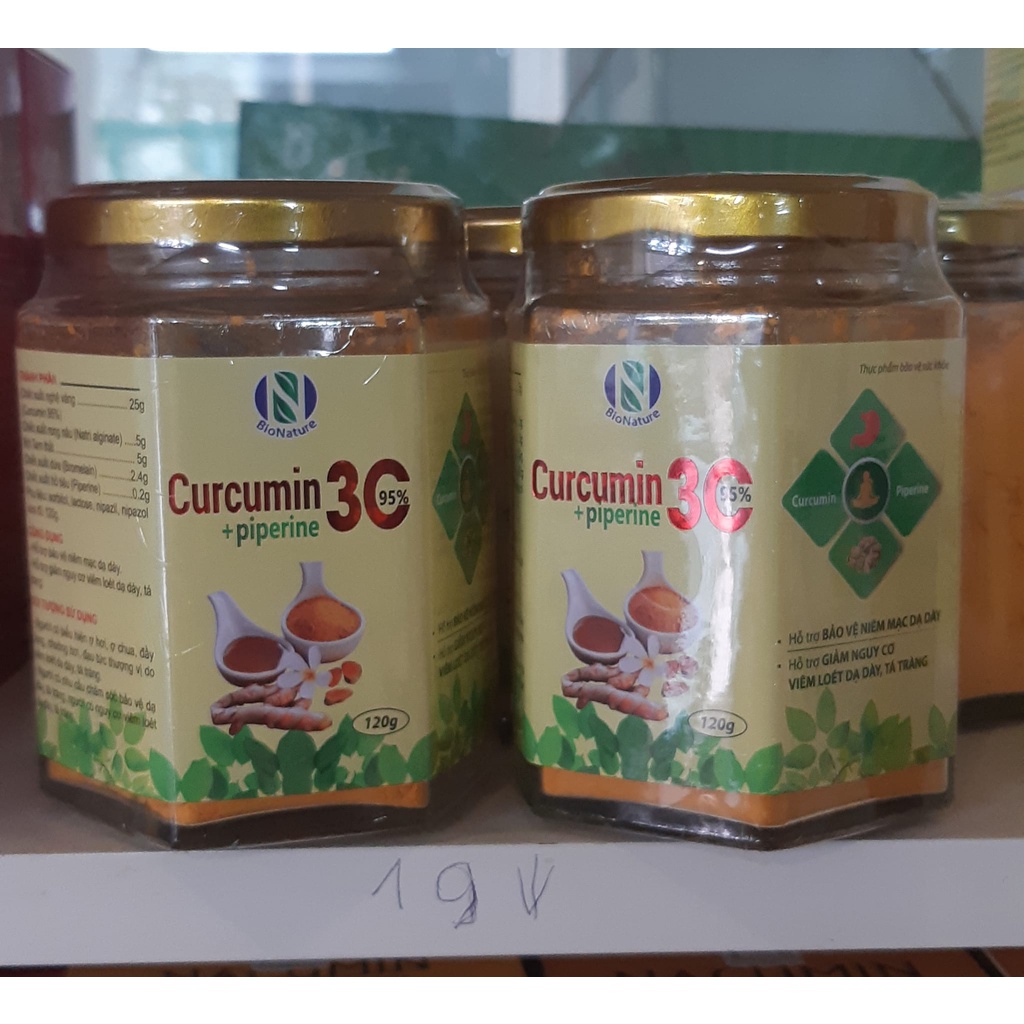 TInh bột nghệ Curcumin 3C 120g