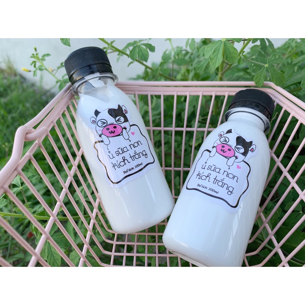 Cream Ủ sữa non làm trắng da con bò,ủ con bò