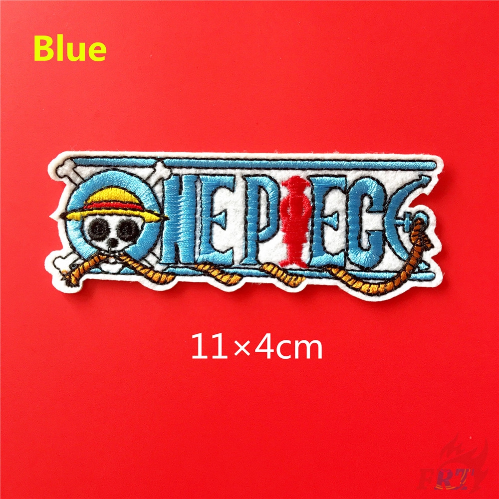 Miếng dán ủi thêu hình anime One Piece