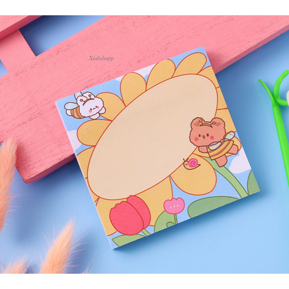 Tập Giấy Nhớ Sunshine Bear 80 Sheet