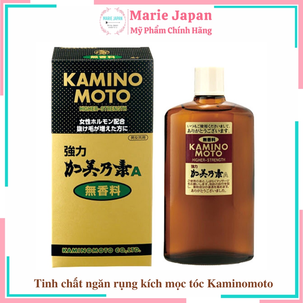 Tinh chất ngăn rụng kích mọc tóc Kaminomoto Higher Strength 200ml Nhật Bản