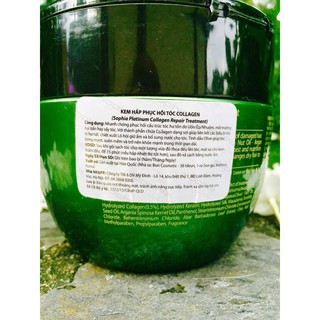 Kem hấp tóc phục hồi Collagen