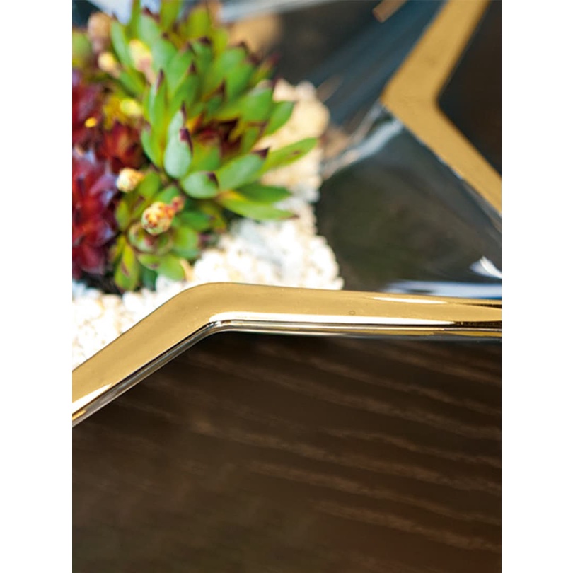 Khay Stella 35cm mạ vàng, code 63531EM