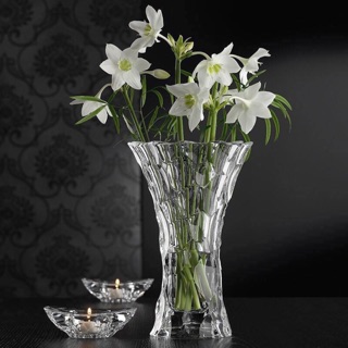 Bình hoa pha lê Nachtmann Sphere kèm 2 chân đế nến