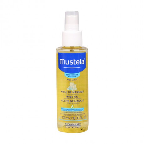 Dầu massage Mustela Pháp cho bé 100ml