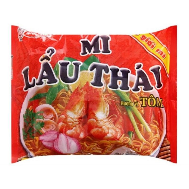 Combo 5 gói mì lẩu thái gói 80g