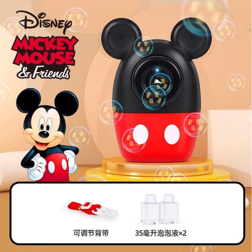 Đồ Chơi Cho Bé, Đồ Chơi Máy Ảnh Thổi Bong Bóng Hình MICKEY Có Nhạc Dễ Thương Cho Bé