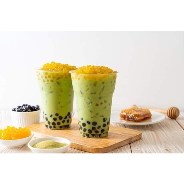 Vị Mới DuHo - Sét Trà Sữa Matcha Hoàng Kim 3 trong 1 nấu 1.5 lít ( Pha nước nóng uống liền)