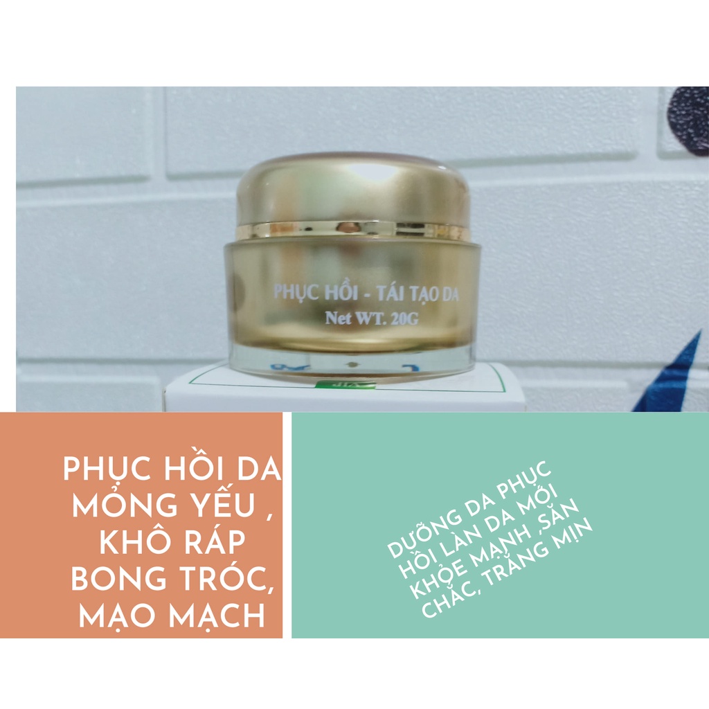 Kem hani white phục hồi-tái tạo da 20g