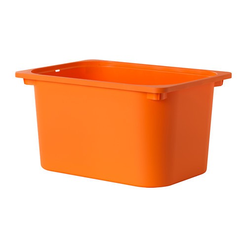 Thùng chứa màu cam 42x30x23cm TROFAST IKEA