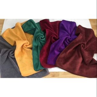 Khăn lau xe,khăn mặt, khăn nail, khăn phủ gối 30x50cm