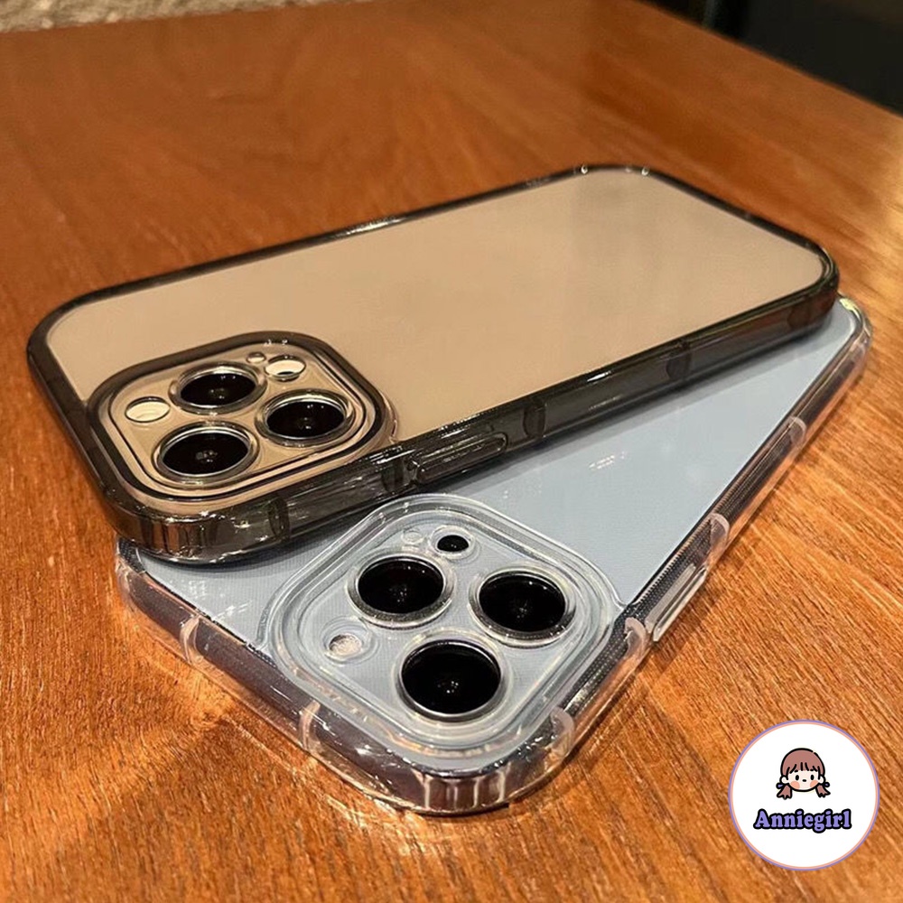 Ốp Điện Thoại TPU Mềm Trong Suốt Có Túi Khí Chống Vỡ Cho IPhone 14 13 12 11 Pro Max X XS XR 8 7 Plus