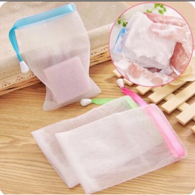 Túi lưới đựng tạo bọt xà bông/xà phòng | BigBuy360 - bigbuy360.vn