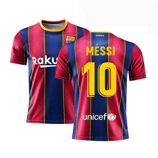 Áo thun đá banh phong cách cầu thủ Messi Barcelona size lớn