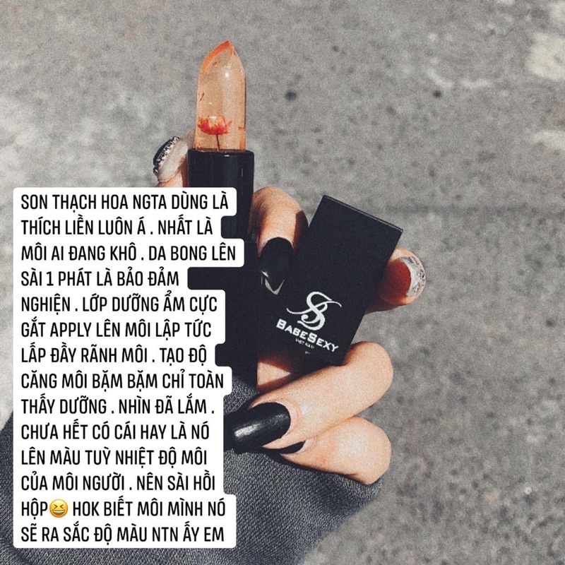 Son thạch hồng môi BABESEXY