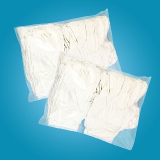 Combo 100 Đôi Găng Tay Vải Cotton trắng