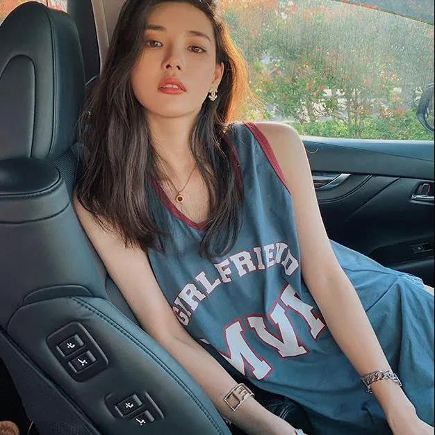 Áo Thun Bóng Rổ Không Tay Dáng Rộng Phong Cách Hàn Quốc Thời Trang Mùa Hè Cho Nữ | BigBuy360 - bigbuy360.vn