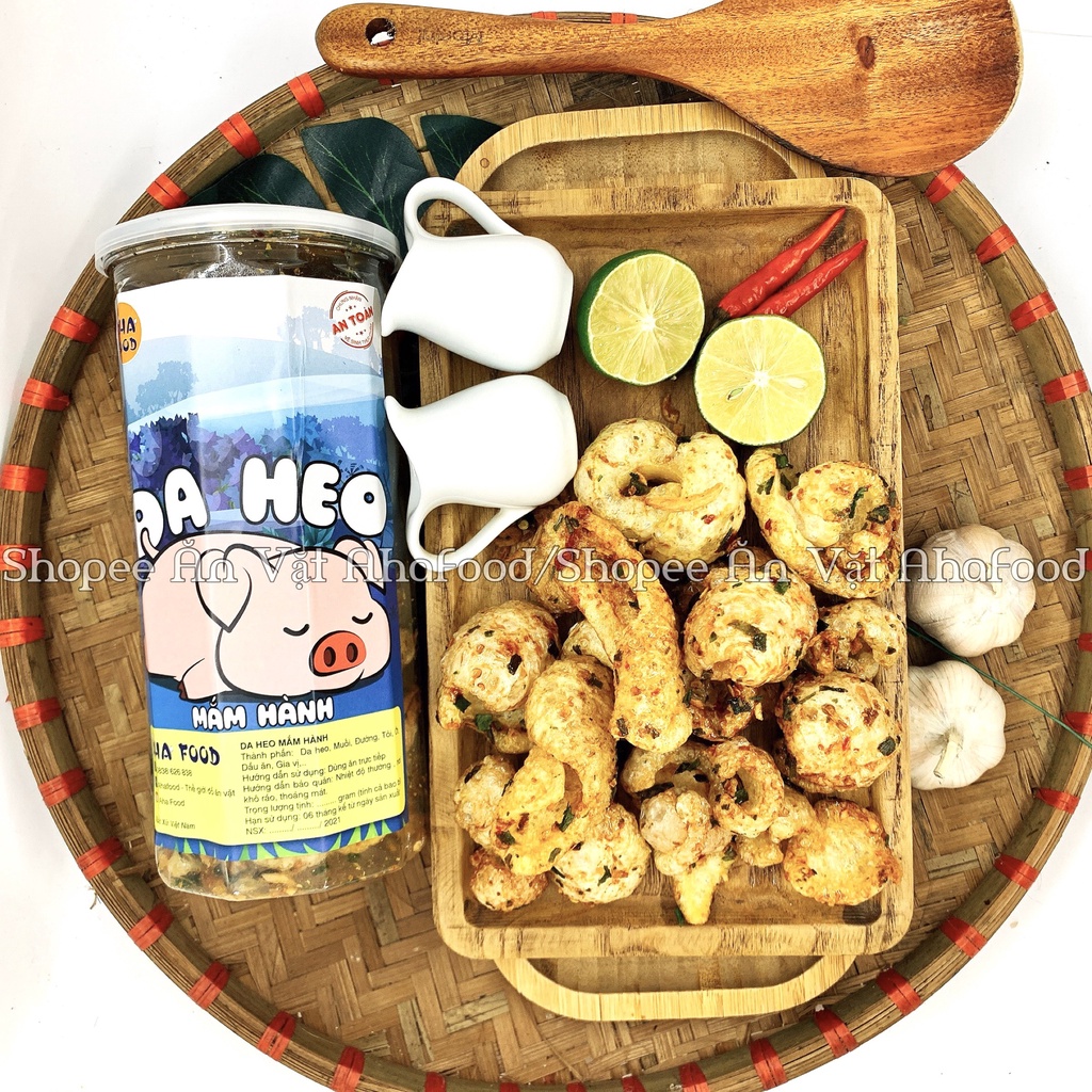 Da heo mắm hành cao cấp loại 1- Da heo xóc tỏi - Da heo muối ớt lá chanh - Da heo giòn chuẩn nhà làm, đồ ăn vặt ăn là mê | BigBuy360 - bigbuy360.vn