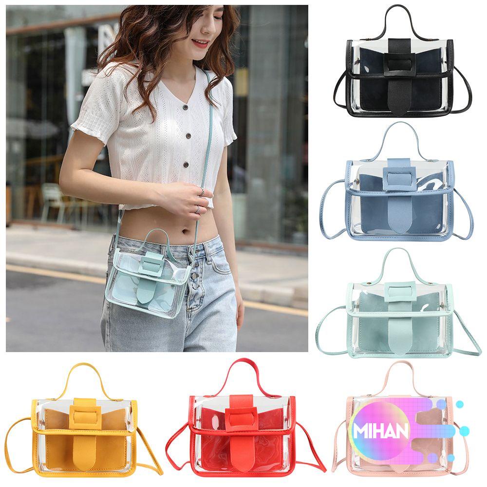 Túi đeo chéo trong suốt thời trang cho nữ