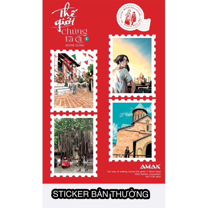 Truyện tranh Thế giới chúng ta đi - Tập 1 - Boys Love - AMAK