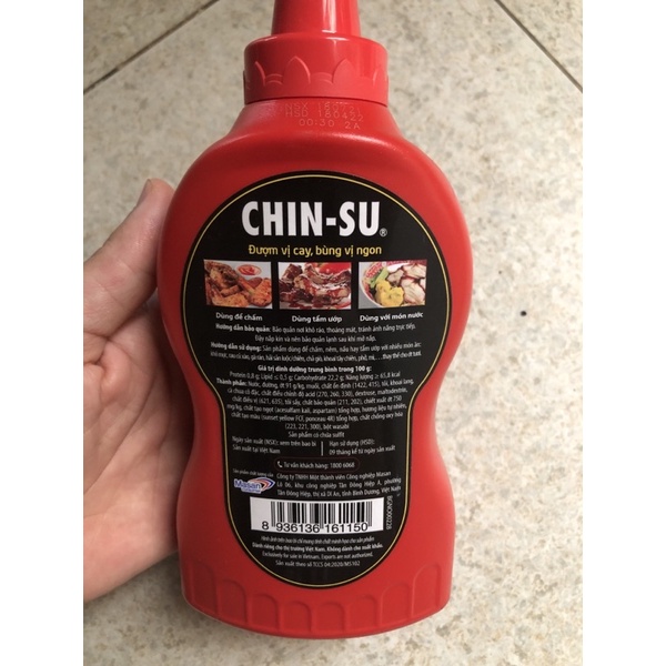 Tương ớt CHIN- SU lọ 250g và 500g