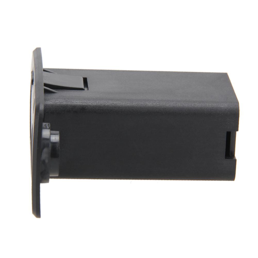 DECEBLE Domybest 9V Battery Case Holder Cover Box for Acoustic Guitar Bass Pickup Black