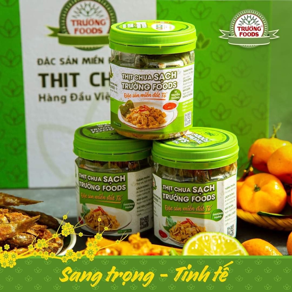 COMBO 8 HỘP THỊT CHUA TRUYỀN THỐNG TRƯỜNG FOODS