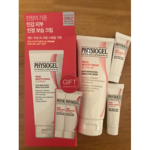 Bộ 2 Tuýp Kem Dưỡng Da Physiogel Red 50ml / 100ml / 100ml +