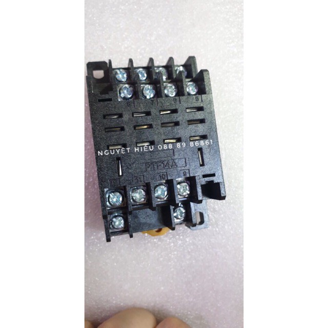 [VM] - Đế rơle relay 14A 12p