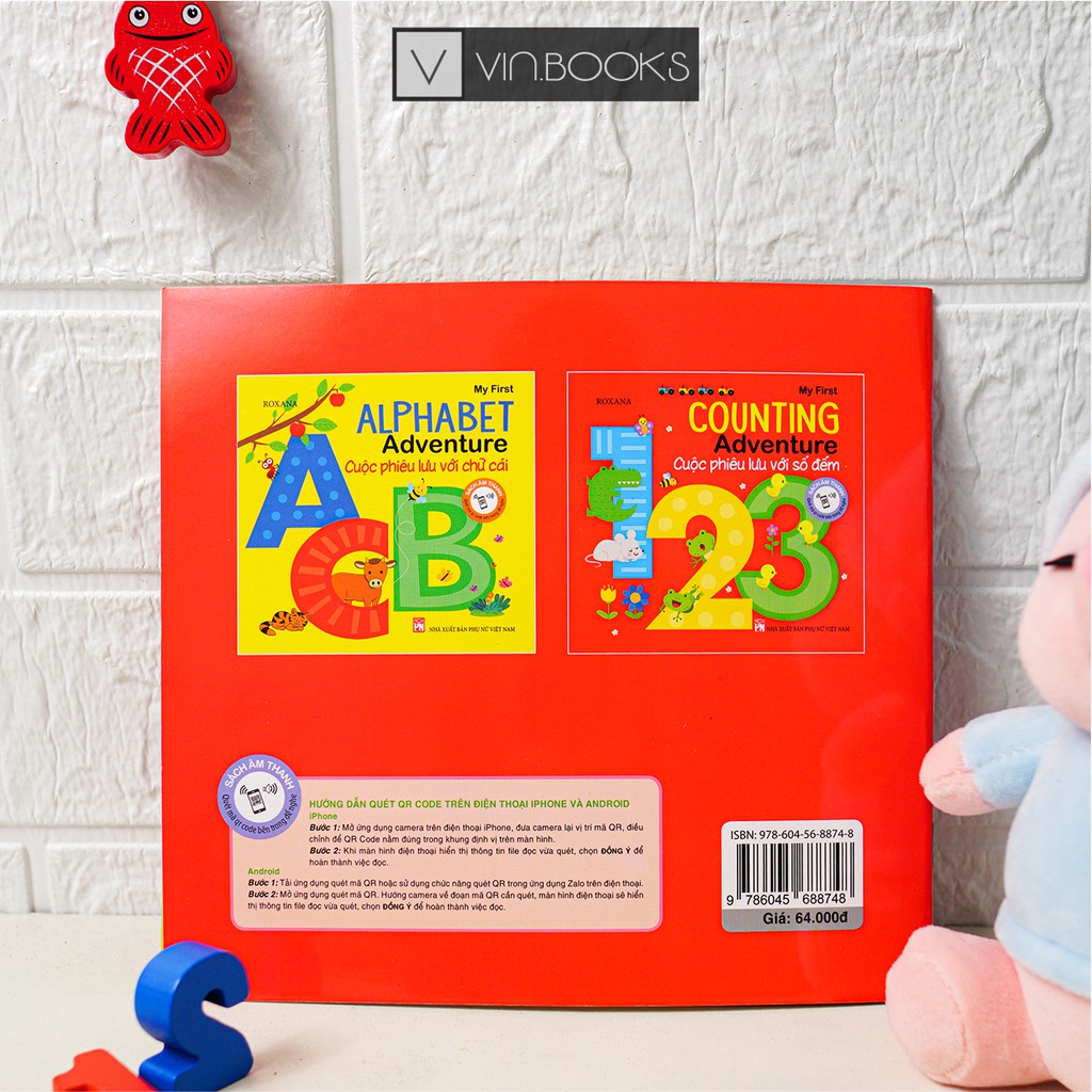Sách My First Counting Adventure Cuộc Phiêu Lưu Với Số Đếm Phiên Bản Âm Thanh