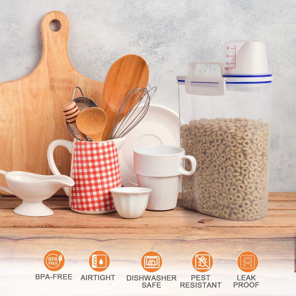 Hộp Đựng Ngũ Cốc Đo Lường Tiện Dụng Cho Thú Cưng