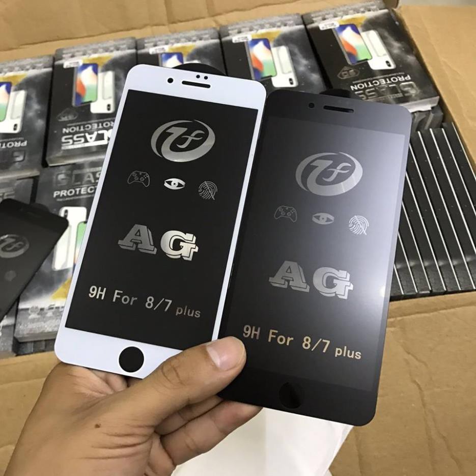 Kính Cường Lực Iphone Nhám Full Màn Chống Vân Tay Iphone Độ Bền Cao Chịu Va Đập Tốt